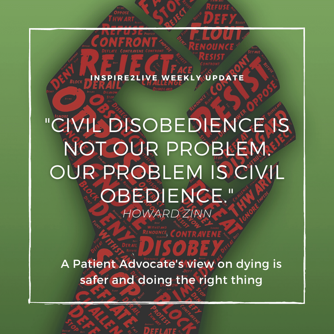 Civil disobedience is not our problem. Our problem is civil disobedience.