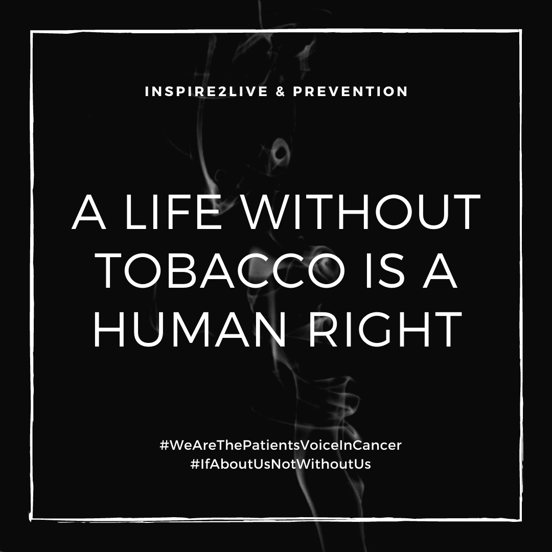 A life without tobacco is a human right
