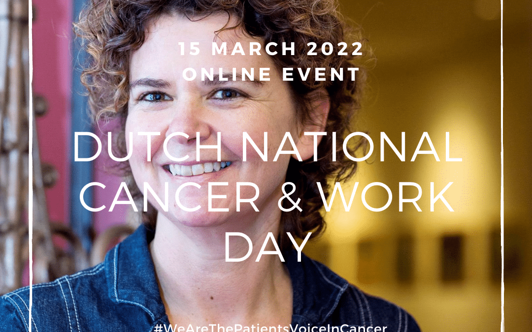15 maart Nationale Kanker en Werk Dag