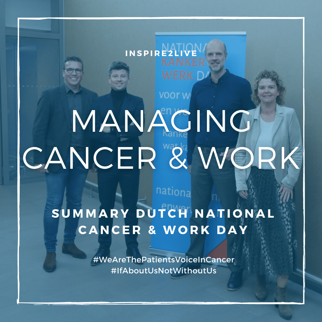 Managing cancer and work day