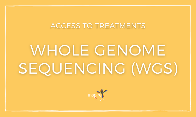 Achievements Inspire2Live - Access to Treatments - Whole Genome Sequencing (WGS)