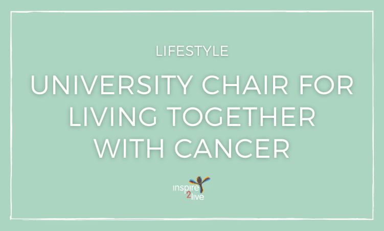 Achievements Inspire2Live - Lifestyle - University chair for Living Together with Cancer