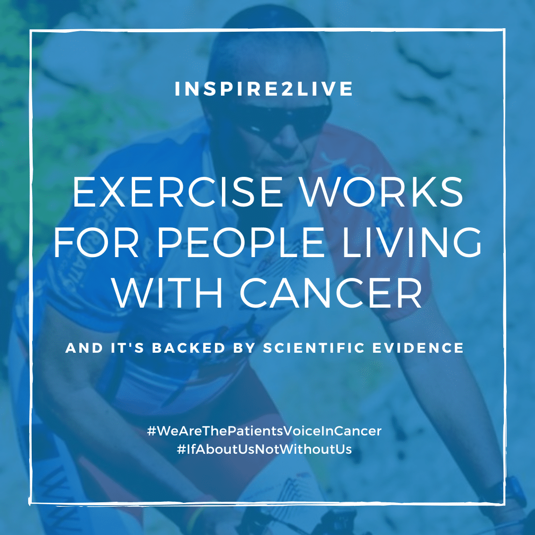 Exercise works for people living with cancer