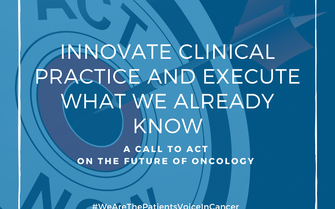 Innovate clinical practice and execute what we already know