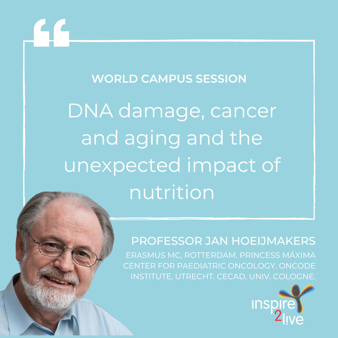 Jan Hoeijmakers on DNA damage, cancer and aging and the unexpected impact of nutrition.
