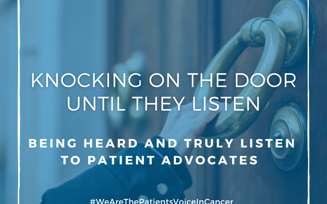 Advocacy | Knocking on the door until they listen