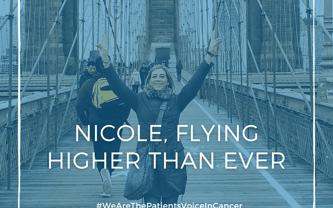 Nicole flying higher than ever