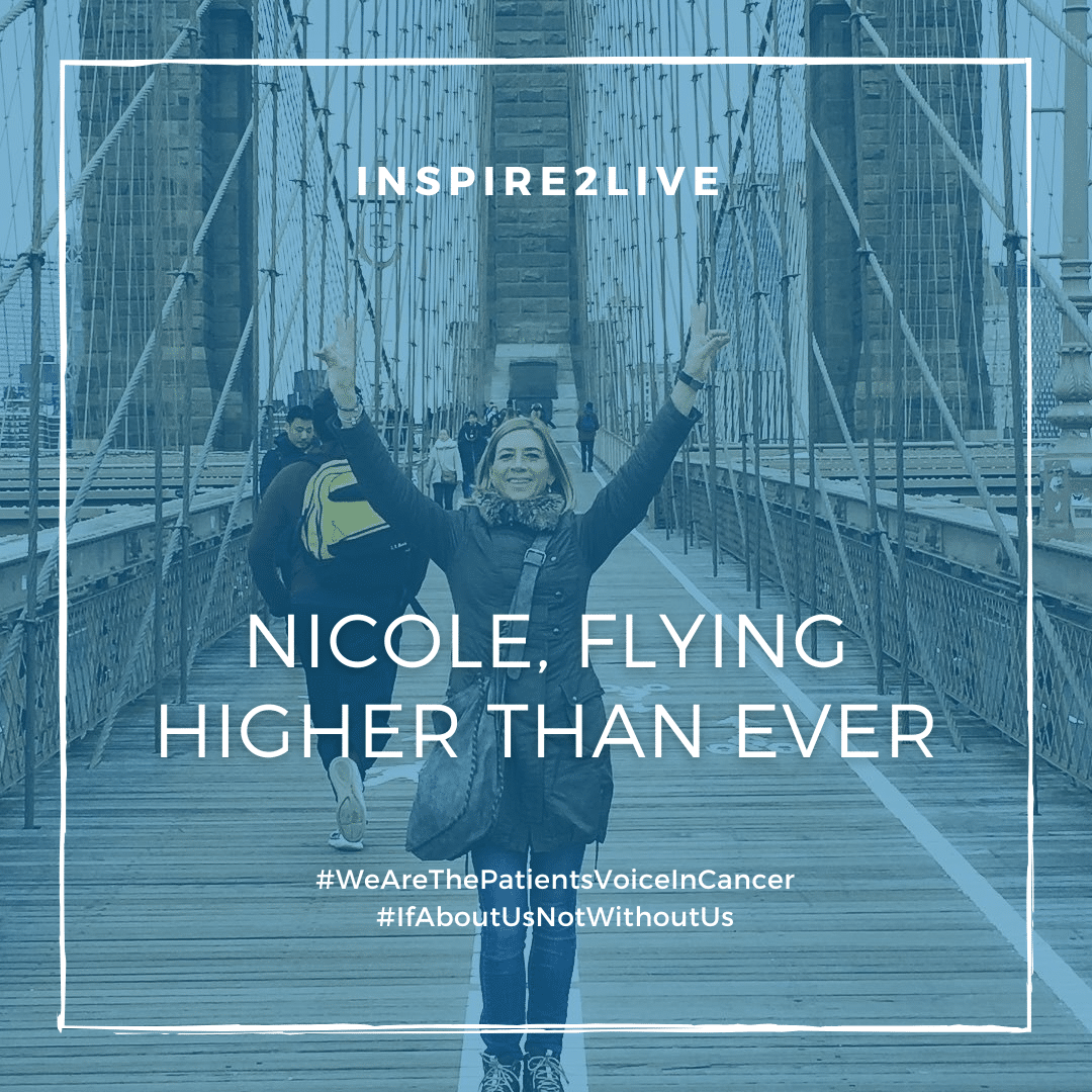 Nicole flying higher than ever