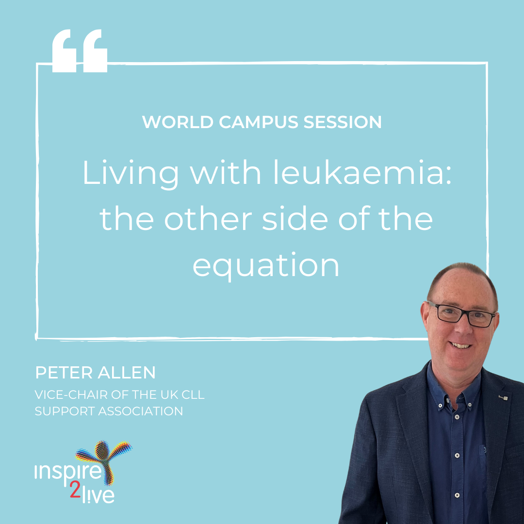 Peter Allen on Living with Leukaemia - The other side of the equation (1)