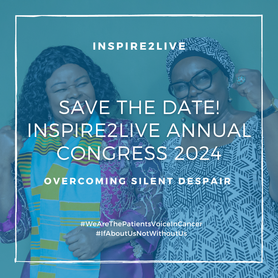 Save the date Inspire2Live Annual Congress 2024