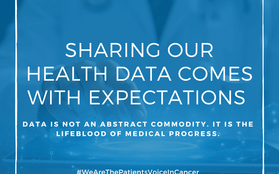Sharing our health data comes with expectations