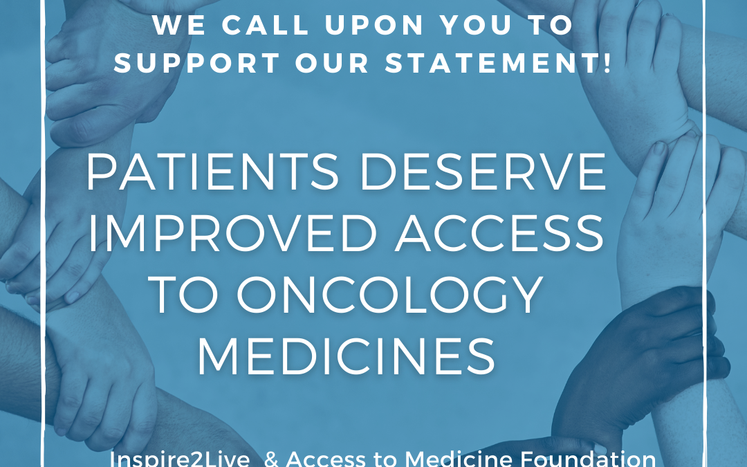 Patient Advocate Statement on Improved Access to Oncology Medicines