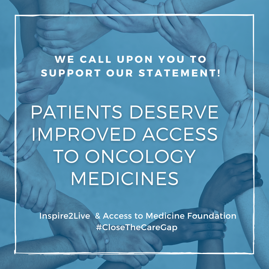 Patient Advocate Statement on Improved Access to Oncology Medicines