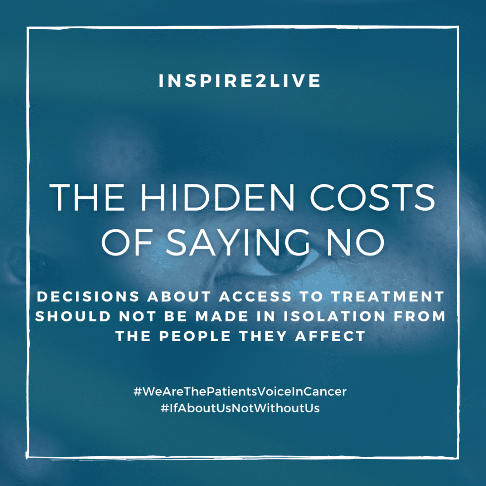 The hidden cost of saying no Inspire2Live