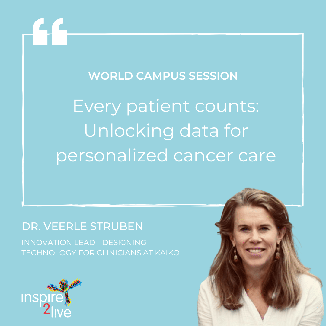 Veerle Struben on Every patient counts: Unlocking data for personalized cancer care