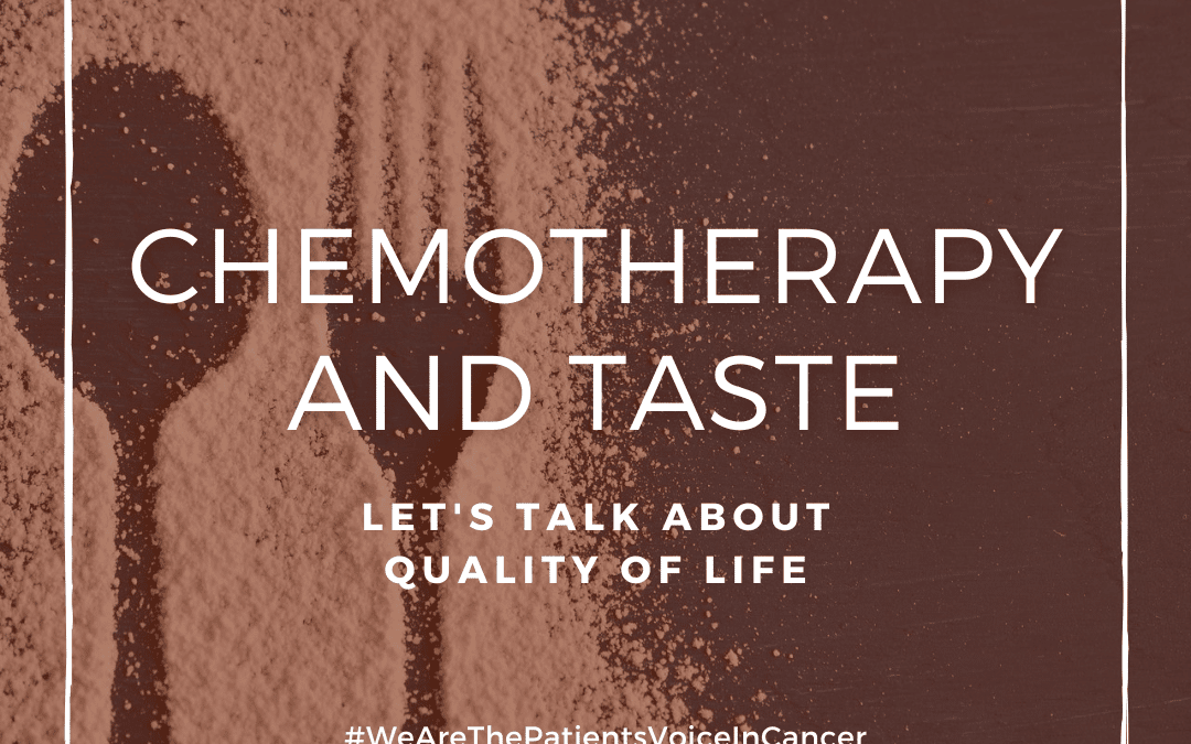 Chemotherapy and taste