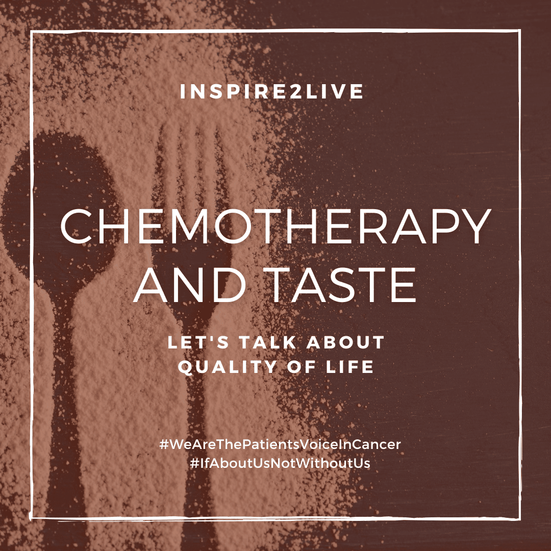 Chemotherapy and taste