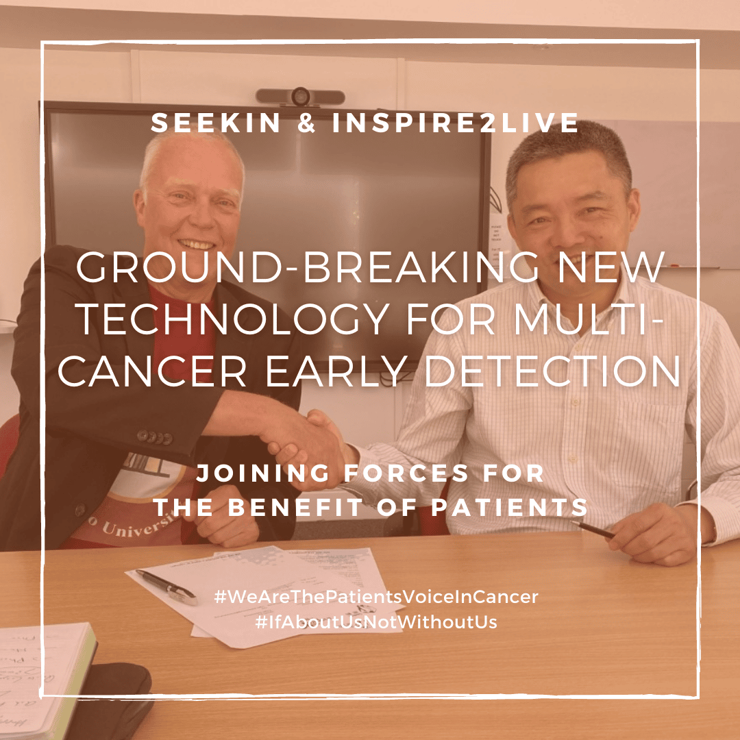 A ground-breaking new technology for multi-cancer early detection - Inspire2Live & SeekIn joining forces for the benefit of patients