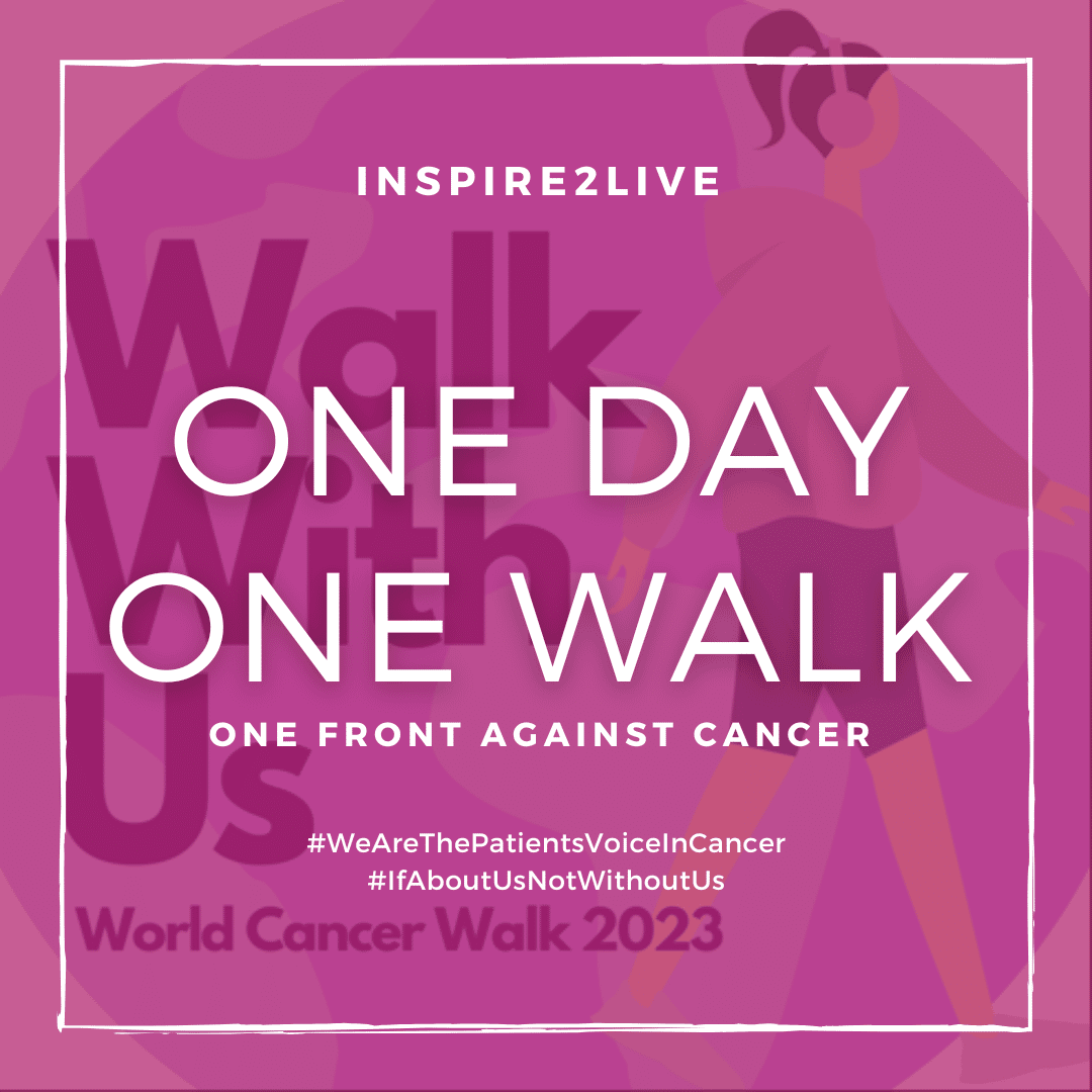 One day, one walk, one front against cancer