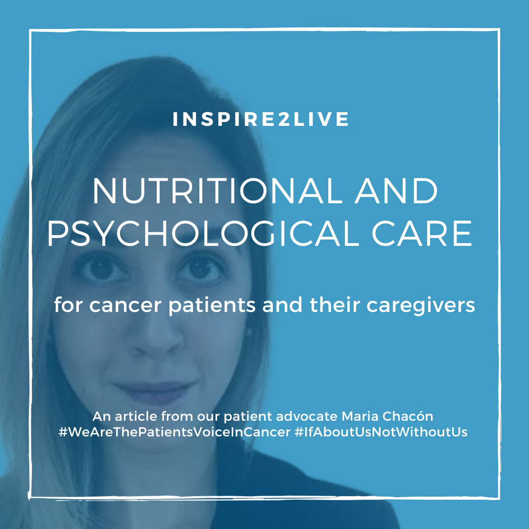 Nutritional and psychological care for cancer patients and their caregivers