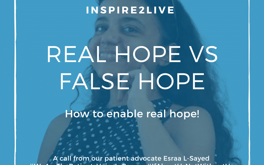 Real hope vs false hope