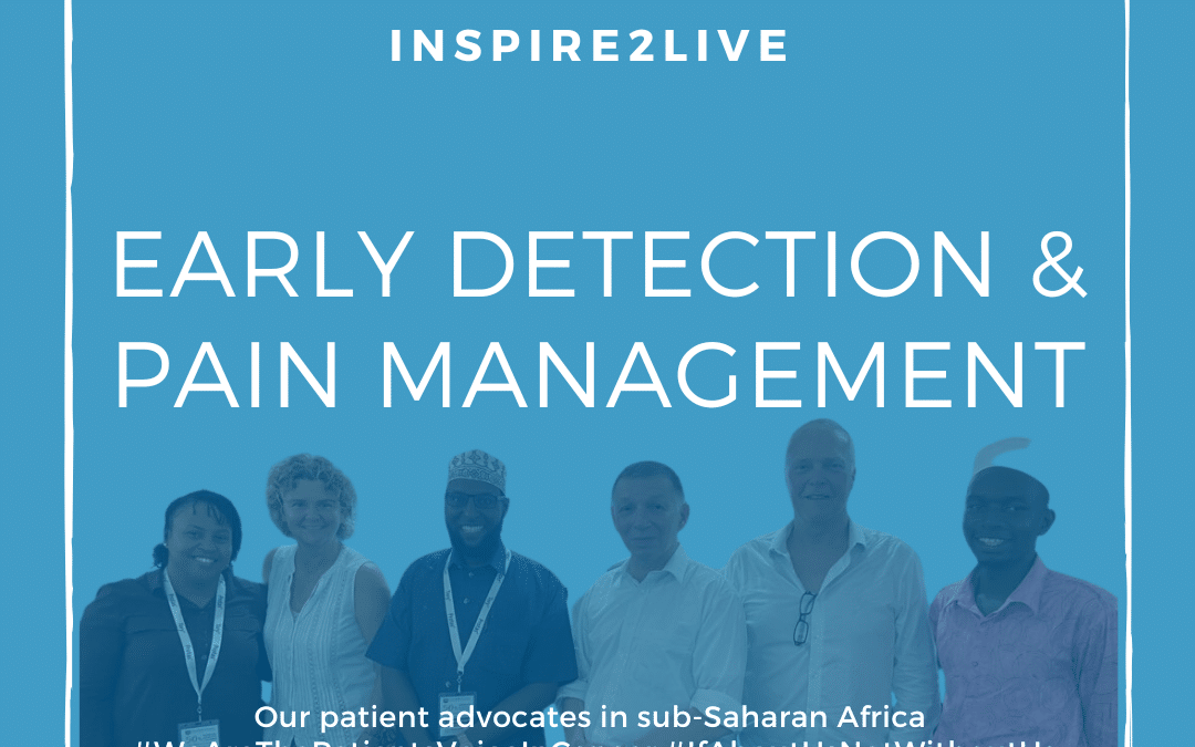 Early detection and pain management in sub-Saharan Africa