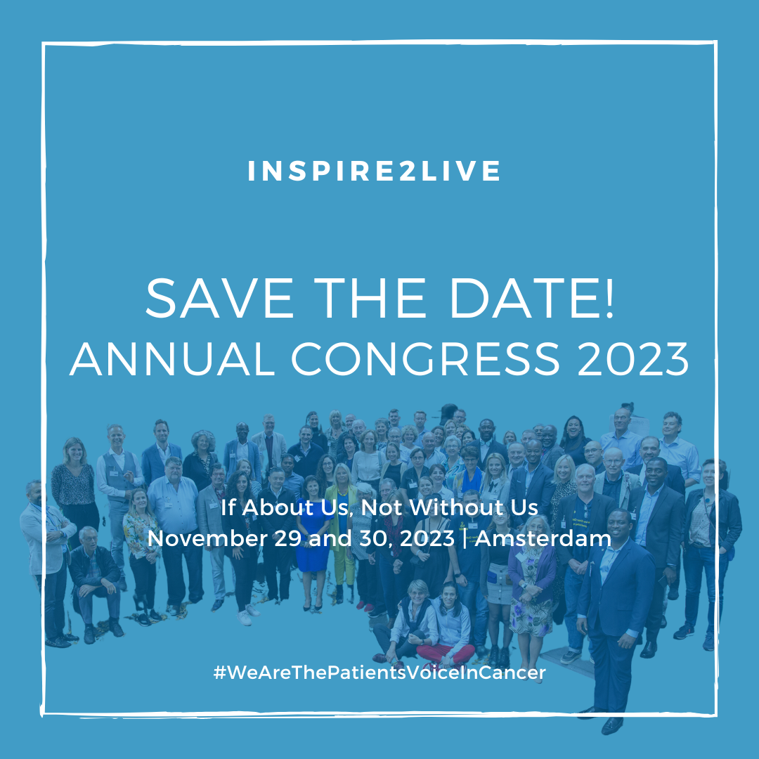 Save the date Inspire2Live Annual Congress 2023