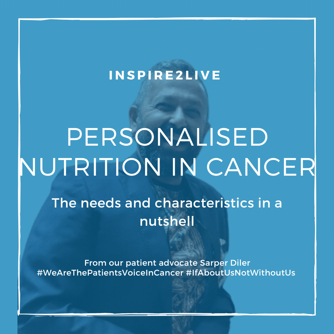 Personalised nutrition in cancer