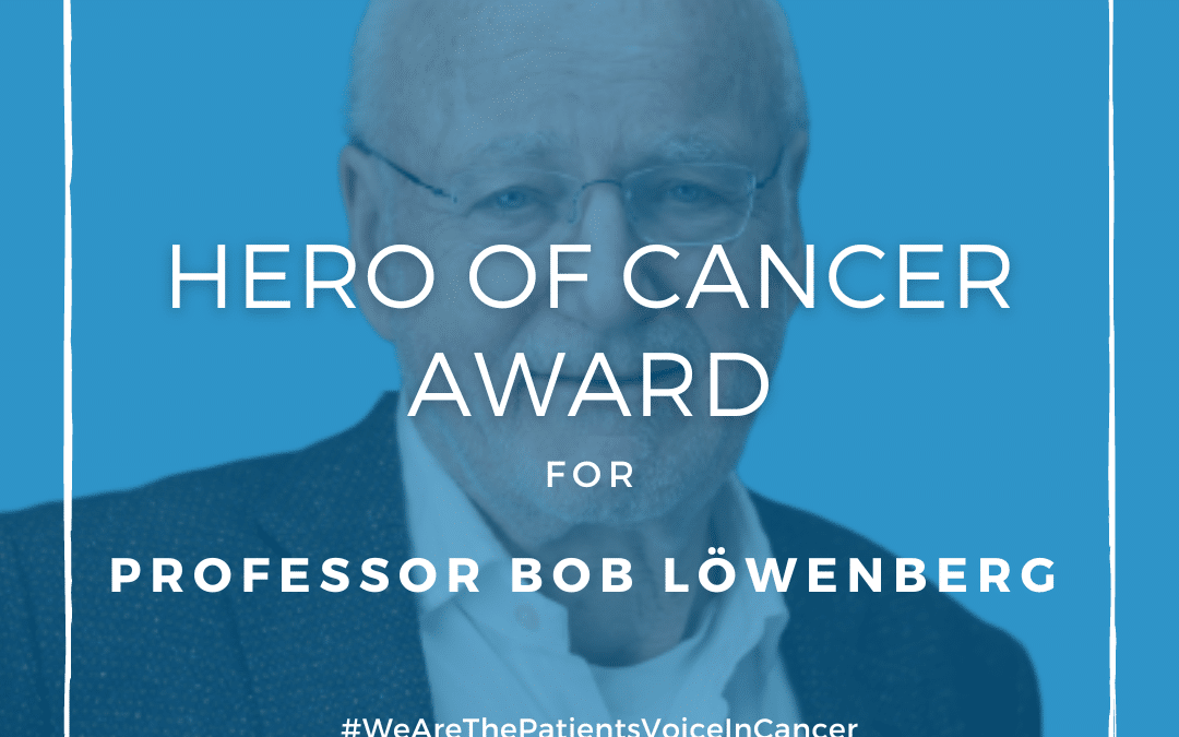 Hero of Cancer Award for Bob Löwenberg