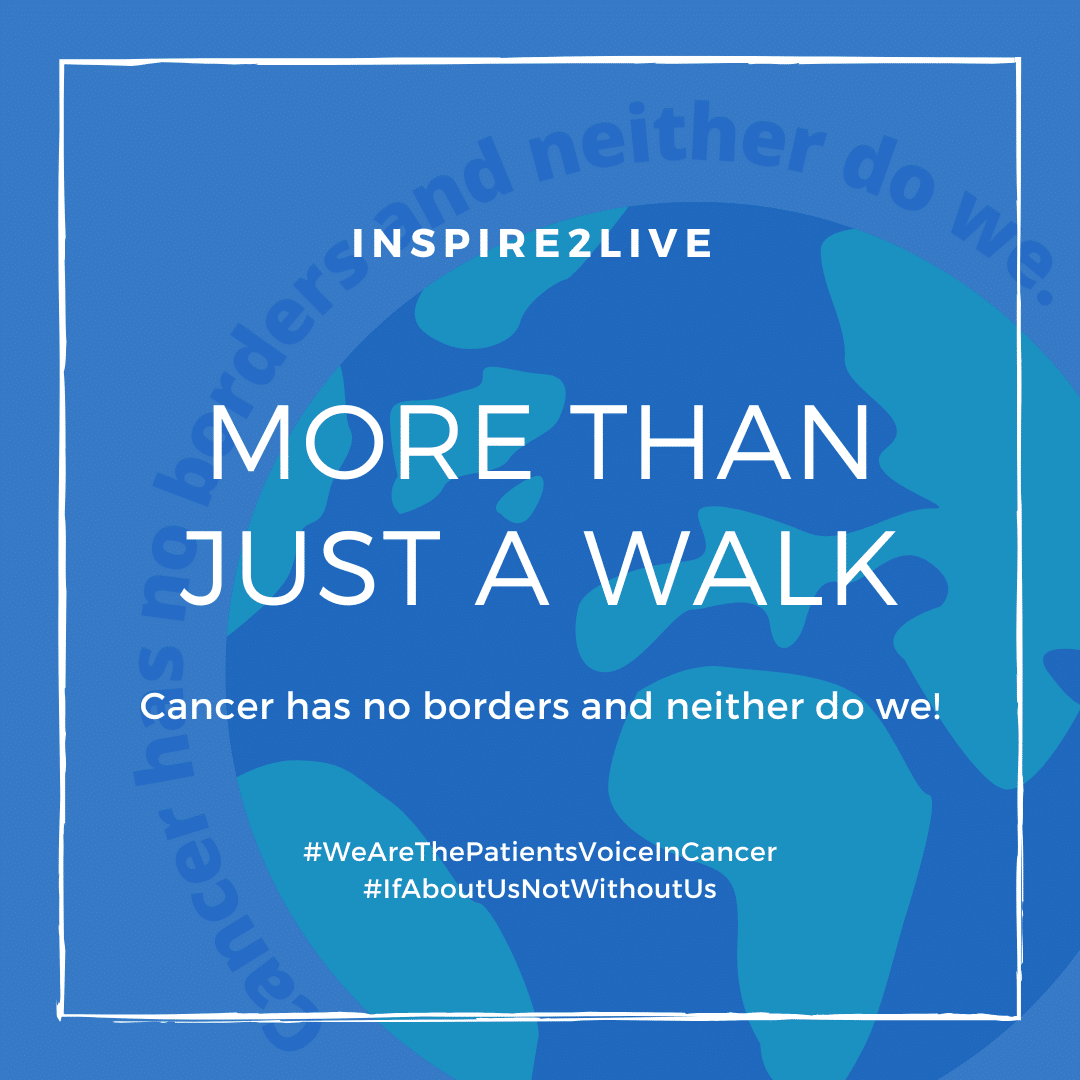 More than just a walk - Cancer has no borders and neither do we